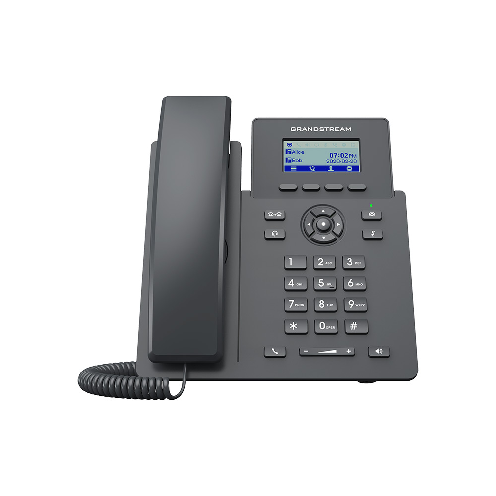 2-Line Essential IP Phone Designed for Mass Deployment and Easy Management